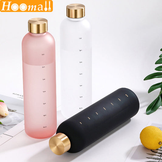 Water Bottle With Level Marker