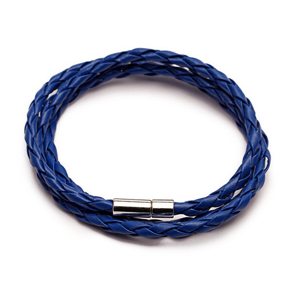 Colorful Fashion Braided Leather Bracelet