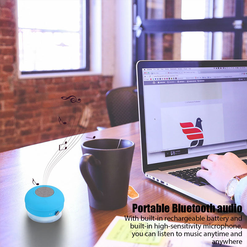 Shower Suction Bluetooth Speaker