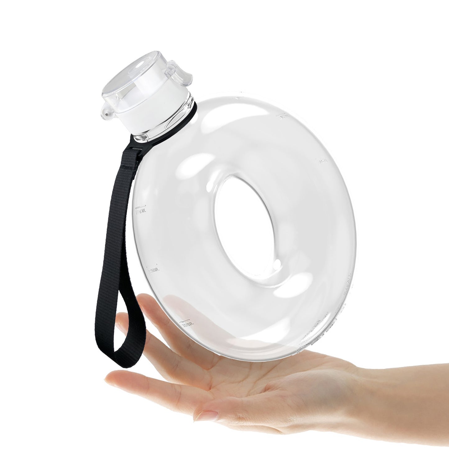 Water Bottle Donut Shaped Cute 1L