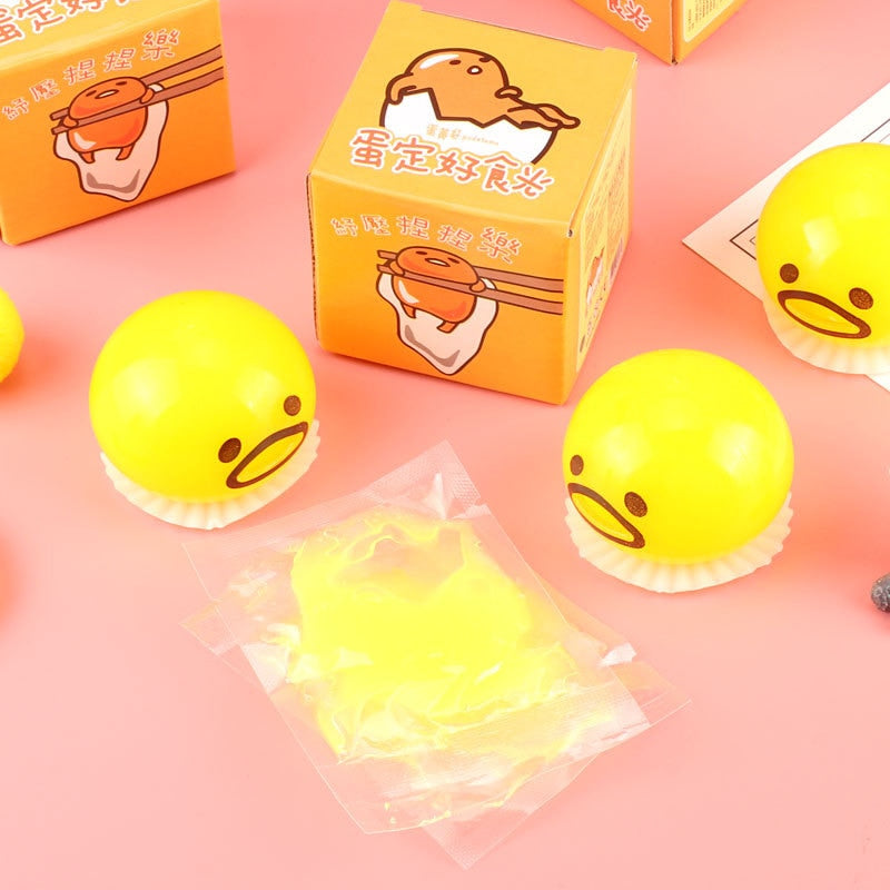 Stress Ball Squishy Egg Yolk