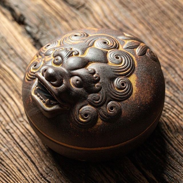 Round Incense Burner