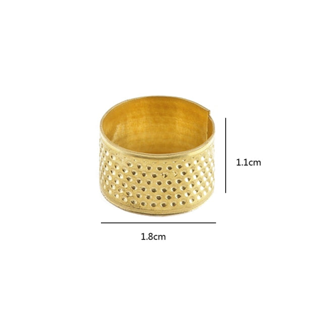 Sewing Finger Protector Thimble Ring Crocheting