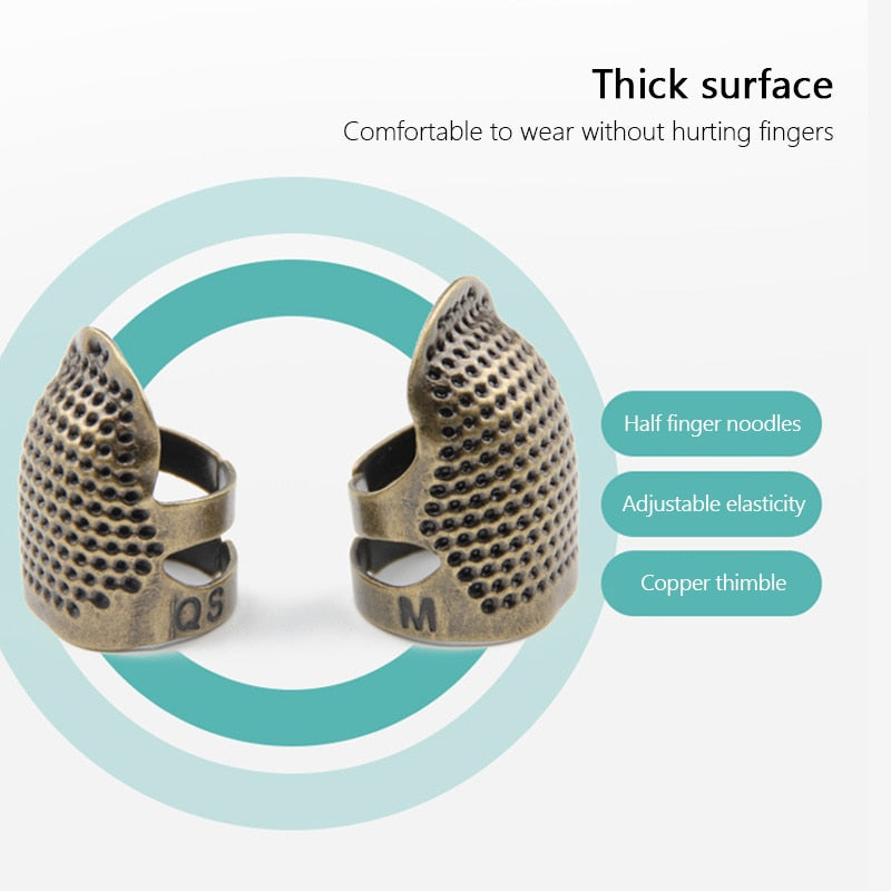 Sewing Finger Protector Thimble Ring Crocheting