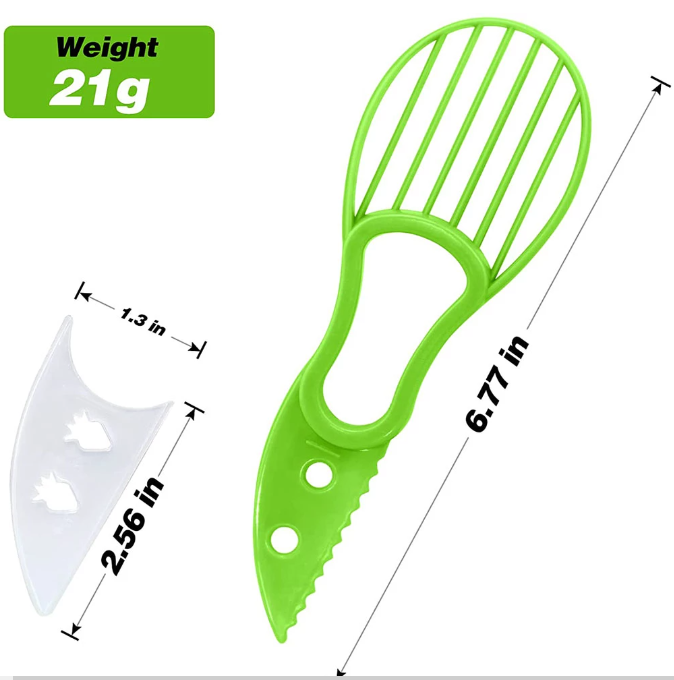Three In 1 Avocado Slicer