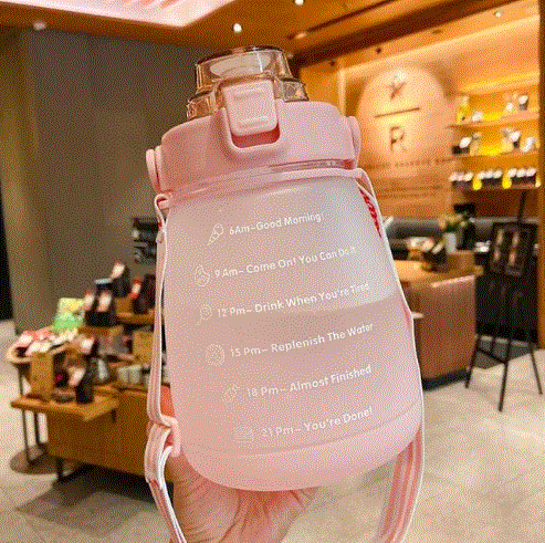 Water Bottle W/ Strap 1.4L