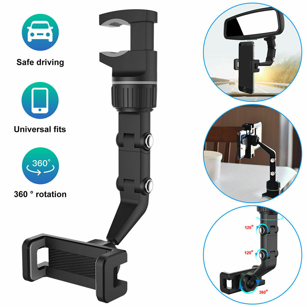 Rear Mirror Stable Phone Mount