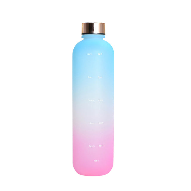 Water Bottle With Level Marker