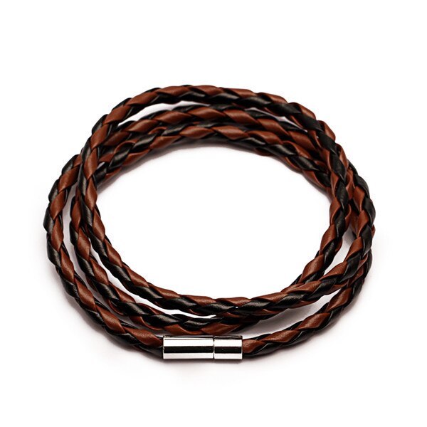 Colorful Fashion Braided Leather Bracelet