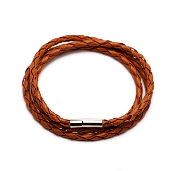 Colorful Fashion Braided Leather Bracelet