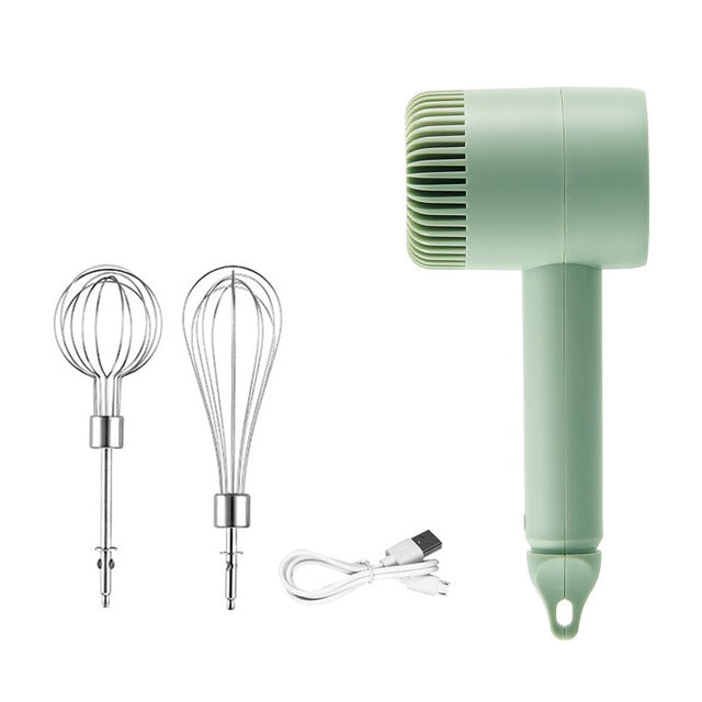 Wireless Electric Food Mixer 3 Speeds High Power