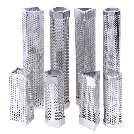BBQ Stainless Steel Perforated Mesh Smoker Tube