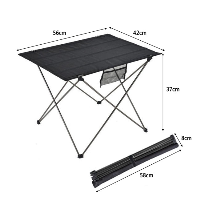 Table Fold Up With Bag