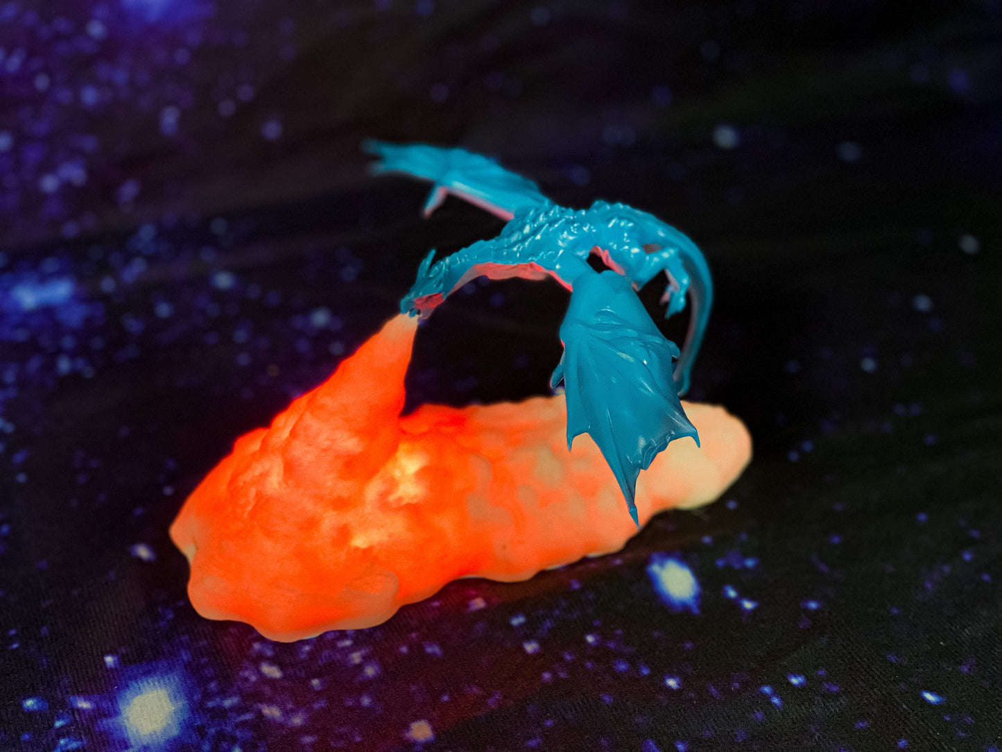LED Printed Dragon 3D Night Lamp