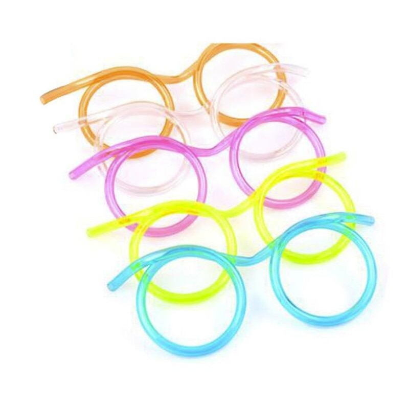 Silly Straw With Glasses
