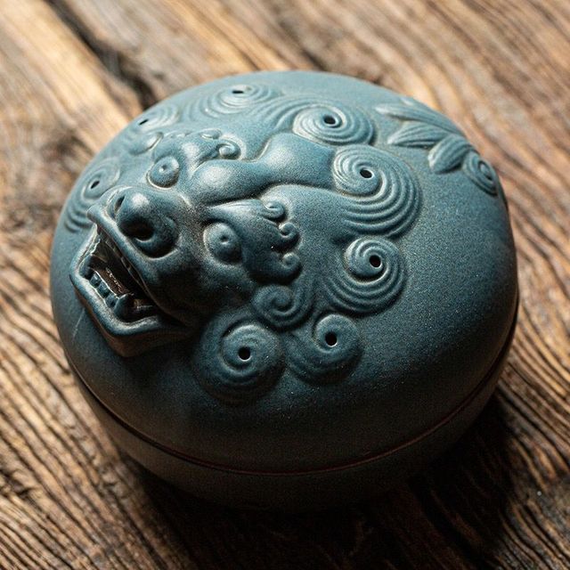 Round Incense Burner