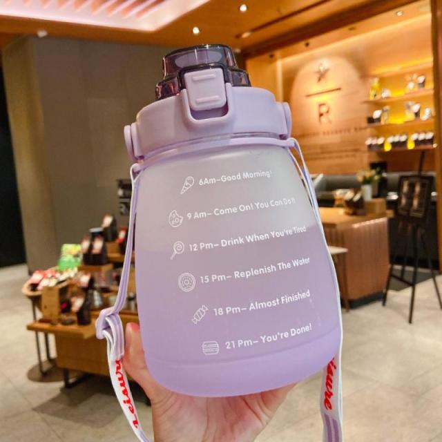 Water Bottle W/ Strap 1.4L