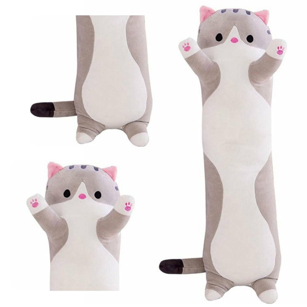 Toy Side Sleeper Pillow Children Plush Toy Cat Cushion Decorative Kitten Cute Plush Stuffed Toys Cute Gifts
