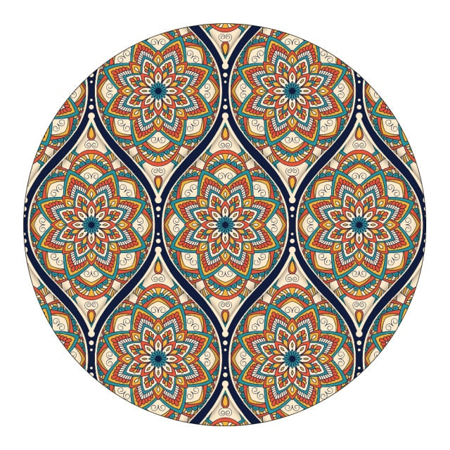 Mandala-Style Rug